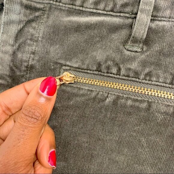 CLUB  MONACO CORDUROY IN DARK GREEN COLOUR - Picture 4 of 12